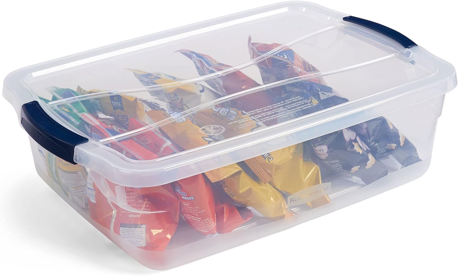 Rubbermaid Cleverstore 17 Qt Clear Storage Bins with Lids. 6-Pack. Stackable. BPA-Free. Made in USA - Image 8